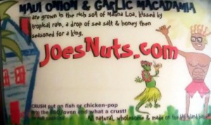 Joe's Nuts Label